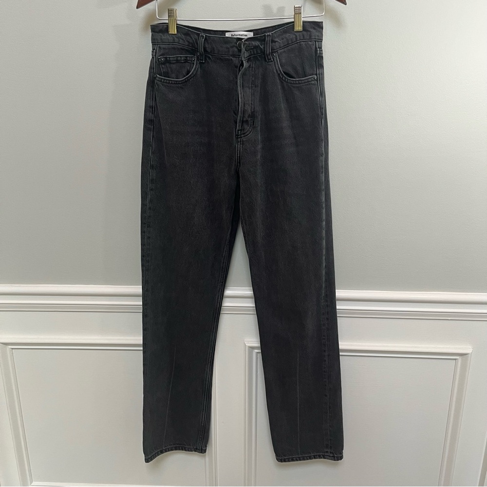 Reformation Cynthia Straight Wide Leg Jeans Size 27